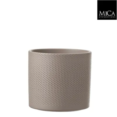 Produktbild von Era Topf rund hellgrau h17,5xd19,5 cm