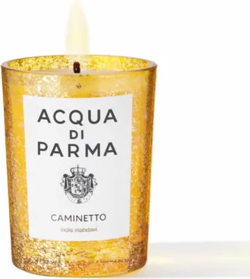 Produktbild von Acqua di Parma Caminetto, Rund, Gelb, Balsam, Kaschmirhölzer, Zitrus, Mandarine, Moschus, Pfeffer, Sandelholz, 50 h, 1 Stück(e)