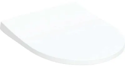 Immagine prodotto di Siège de WC Geberit iCon Slim avec couvercle, Wrap over, antibactérien, avec dispositif dabaissement automatique, blanc, 574950000, 574950000