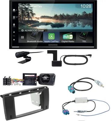 Produktbild von Kenwood DMX7722DABS Android Auto CarPlay Bluetooth Einbauset für Mercedes R W251