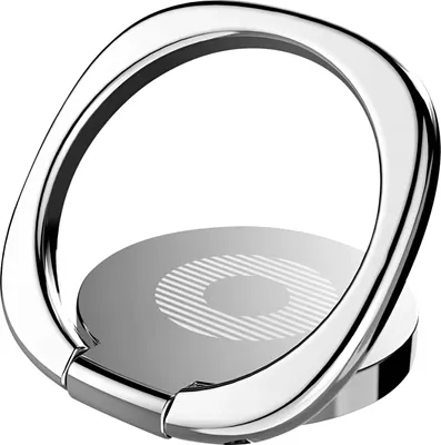 Obrázek produktu pro Setty, magnetický držák prstenu s otočnou lepicí podložkou pro smartphone, stříbrný