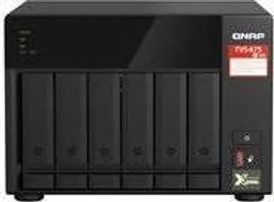 Produktbild von QNAP TVS-675 - NAS - Tower - ZhaoXin KaiXian KX-6000 - KX-U6580 - Schwarz