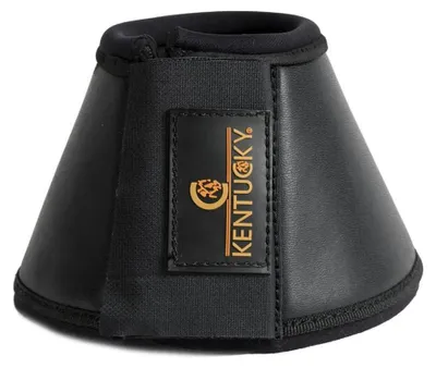 Image de Kentucky Horsewear Cloches de sabot en cuir noir XL