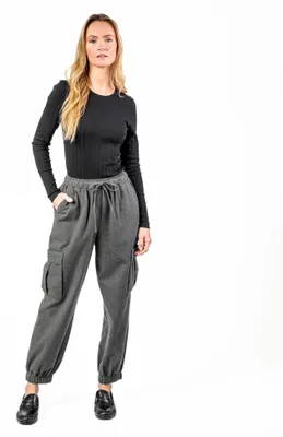 Produktbild von Damen-Hose „Ulbia“ in Grey Flannel von Living Crafts