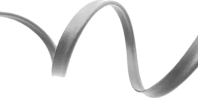 5m Paspelband Lederband hellgrau