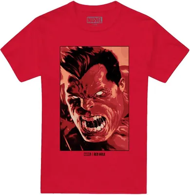 Image de Marvel - T-shirt pour homme TV15004 (XL) (Rouge)