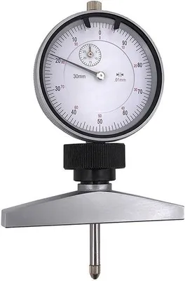 Produktbild von Tiefenmessgerät 30 mm Messbereich, Ablesung 0,01 mm, gehärtet, geschliffen