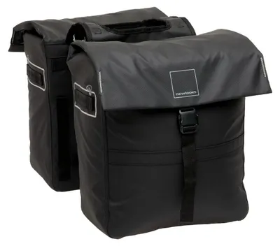 Obrázek produktu pro Dvojitý nosič na kola New Looxs Leeds Double - objem 38 litrů - rozměry 33 x 18 x 38 cm (2 kusy) - černý