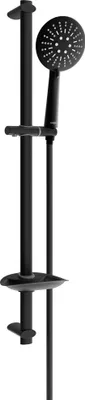 Produktbild von Mexen DB67 Duschset verschiebbar, schwarz - 785674584-70