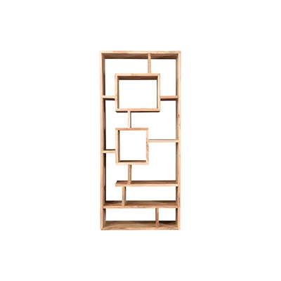 Produktbild von Miliboo - Design-Bücherregal aus Akazienholz 80 cm CHAPMAN