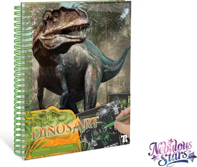 Obrázek produktu pro Dinosart 15201, Stírací karta pro děti, Vícebarevný