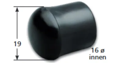 Immagine prodotto di Schutzkappe PVC für Kickerstange 16 mm
