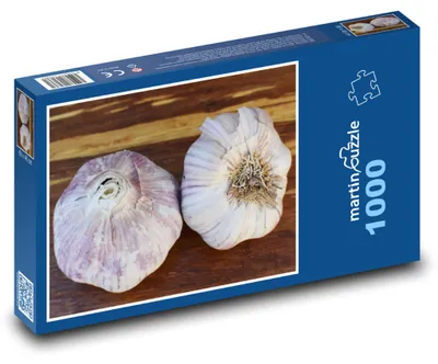 Zdjęcie produktu dla Puzzle 1000 Czosnek - warzywo, przyprawa - martinpuzzle