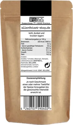Produktbild von Umami Gewürzzubereitung - ohne Glutamat - Würzig Alleswürzer Gewürz Allrounder - 100g