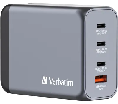 Obrázek produktu pro Verbatim GNC-200, Vnitřní, AC, 21 V, Černá, Šedá