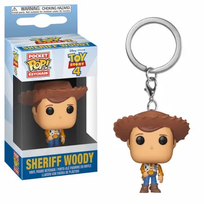Zdjęcie produktu dla Funko POP Pocket! Winylowy brelok do kluczy - Toy Story Woody - 4 cm