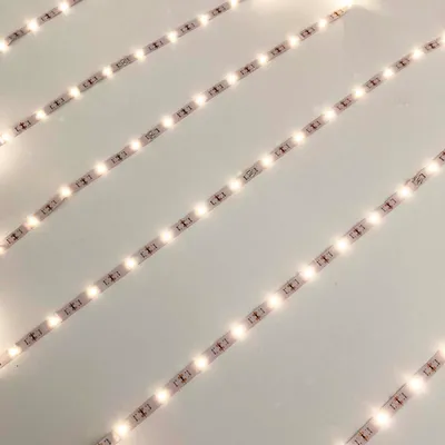 Produktbild von 90 LED Lichtband / LED Stripe warmweiß 3m selbstklebend transparent