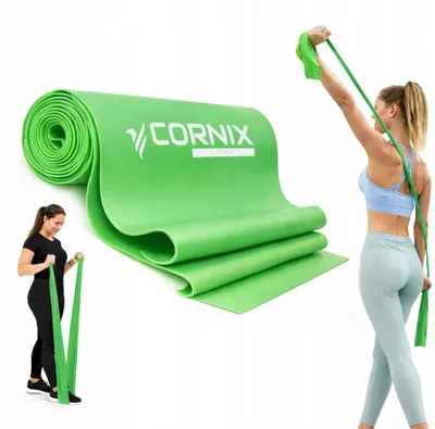 Produktbild von Cornix Flat Band Widerstandsband Stark 9 kg Grün