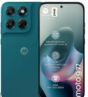 Produktbild von Motorola moto g77 , 17,3 cm (6.8"), 8 GB, 256 GB, 108 MP, Android 16.0, Grün