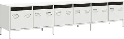 Zdjęcie produktu dla VidaXL 3307154, Biały, Stal, Stal, 2020 mm, 390 mm, 435 mm