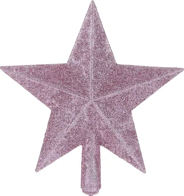 Produktbild von Weihnachtsglitzerstern-Baumspitze Glitzernde Weihnachtsbaumspitze Weihnachtsbaumschmuck für Weihnachtshaus, Geschäft, Einkaufszentrum Baumdekoration (15 cm)