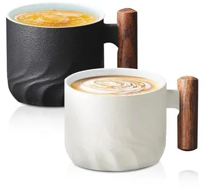 Produktbild von Famanu Espressotassen Set 2 Stück 70 ml - Schwarz und Weiß