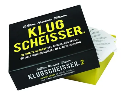 Immagine prodotto di Pegasus Spiele Klugscheisser 2 Black Edition - Edizione krasses Wissen KYL43011