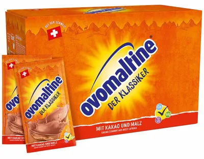 Produktbild von Ovomaltine Pulver Der Klassiker Portionsbeutel 100er