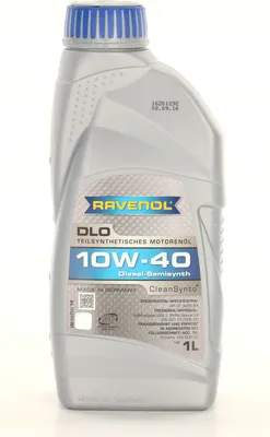 Produktbild von Ravenol DLO SAE 10W 40 Leichtlauf Motorenöl für Diesel Motoren 1L