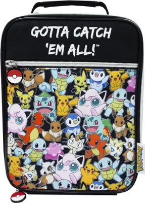 Produktbild von Pokemon - Brotzeittasche "Gotta Catch Em All" NS5787 (Einheitsgröße) (Schwarz)