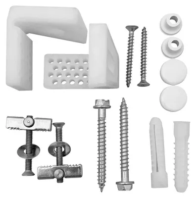 Produktbild von Isvea Freistehendes WC und Urinal Montageset, weiß