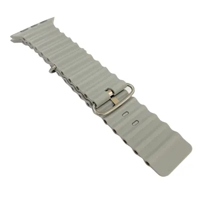 Produktbild von Armband für Apple Watch - Ripple 42MM Grau - Silikon