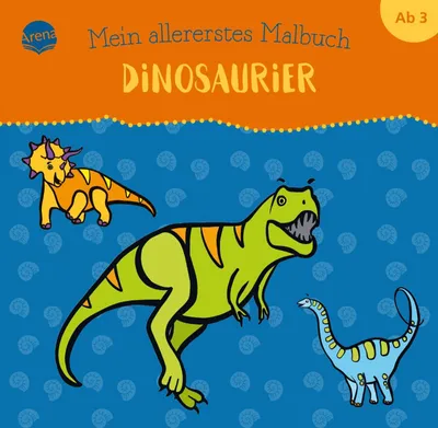 Produktbild von Mein allererstes Malbuch. Dinosaurier
