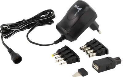 Produktbild von HYCELL Universal-Netzteil HCPS 600, 3-12 V, 600mA, 7,2 W