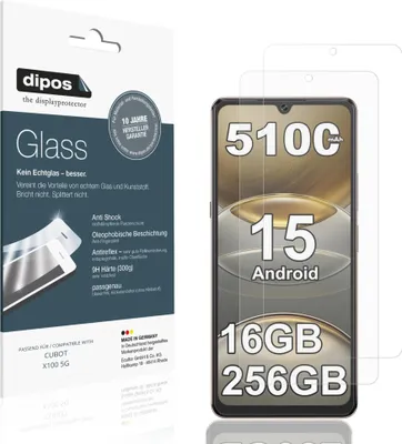 Obrázek produktu pro 2x dipos GlassAR CUBOT X100 5G