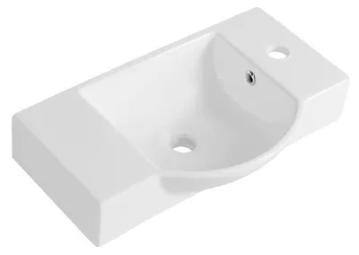 Produktbild von Sapho LITOS Keramik-Waschtisch 55x32cm, weiß