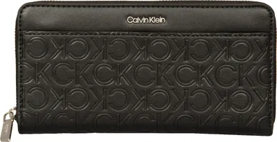 Immagine prodotto di Portafoglio donna CK CALVIN KLEIN tessuto logato articolo K60K611322 cm 19 x 10 x 2 (circa) ck must lg wallet, UNICA - ONE SIZE, Poliestere 51%,Poliuretano 49%