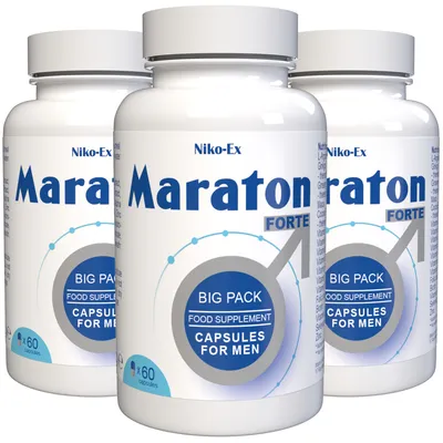 Image de Maraton Forte - 180 gélules (3 x 60 gélules) - 3 packs