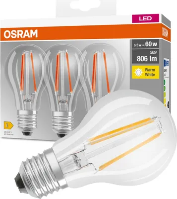 Zdjęcie produktu dla LEDVANCE 1214472, 7 W, E27, 806 lm, 15000 h, Ciepłe białe