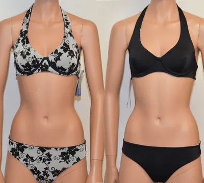 Produktbild von SCHIESSER Bügel-Biniki Triangel-Bikini Wende-Bikini Gr. M / 40 / 75B