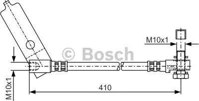Produktbild von Bosch Bremsschlauch  1 987 481 046