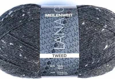 Produktbild von Meilenweit 100 Tweed 107 | Anthrazit