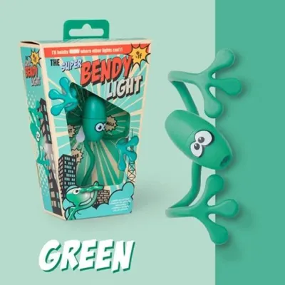 Obrázek produktu pro Super Bendy lampička na čtení – zelená – IF