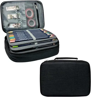Productafbeelding van Schooltas voor jongens en meisjes - Grote rugzak voor school - 23x7x16 cm - Rugzak voor school en dagelijks gebruik, met een vak voor geld