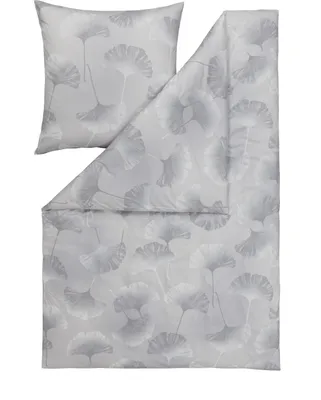 Produktbild von Estella Bettwäsche Mako-Interlock-Jersey Isabella  Farbe platin Größe 135x200cm + 80x80cm