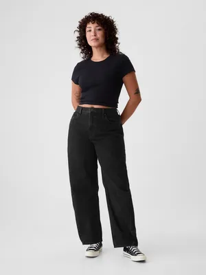 Produktbild von GAP High Rise Barrel Jeans 25REG