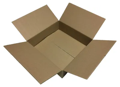 Productafbeelding van Vouwdozen 400 x 400 x 100 mm - 25 Stuks Bruin