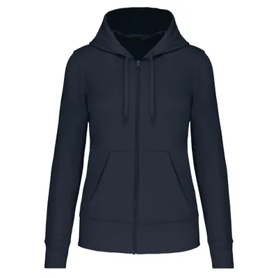 Produktbild von Kariban Umweltfreundliches Kapuzensweatshirt mit Reißverschluss Damen