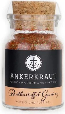 Immagine prodotto di Ankerkraut fritto mix di spezie per patate vaso di sughero 80 g cipolle fritte