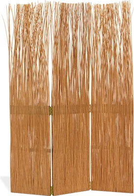 Image de Paravent Séparation de pièce 3 pièces Bois Cloison nature